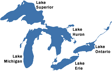 lakes great michigan chicago water names riparian petcoke weebly